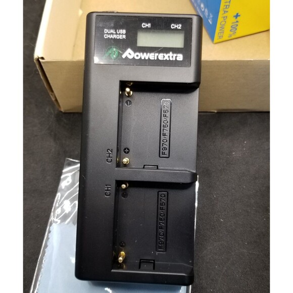 Powerextra Mini DV Digital Video Lithium Ion Batteries for Sony new open box - Picture 9 of 9